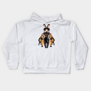 Mecha Rabbit Musume Kids Hoodie